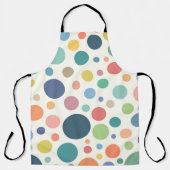 Tablier Pois coloré (Recto)