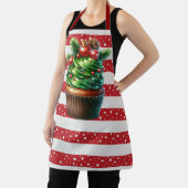 Tablier Pois de Noël et Apron Cupcake (Insitu)