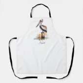 Tablier Poise du Pélican (Recto)