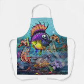 Tablier Poisson arc-en-ciel (Recto)