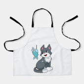 Tablier Poisson de chat (Recto)