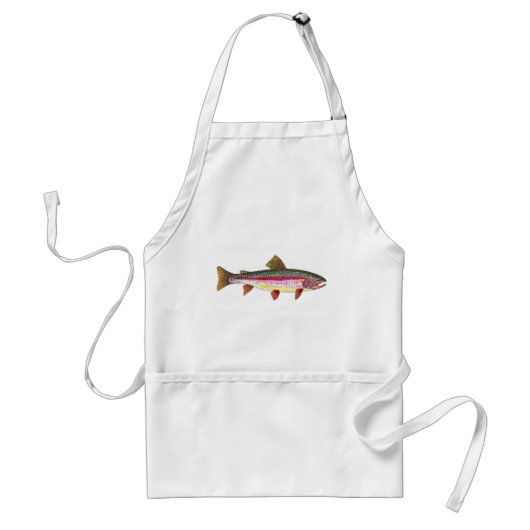 Tablier Poisson de truite arc-en-ciel (Devant)