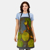 Tablier Poisson D'Or Koi Pond Water Lys (Porté)