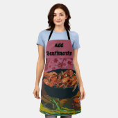 Tablier Poisson, Épisseuse Design modifier & ajouter du te (Porté)