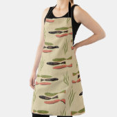 Tablier Poisson Moderne Du Milieu Du Siècle (Insitu)