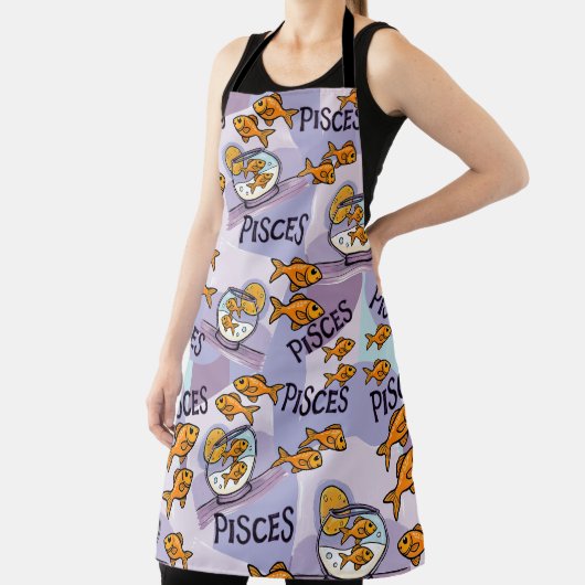 Tablier Poissons cadeau design pour Zodiac star gazeuses (Insitu)