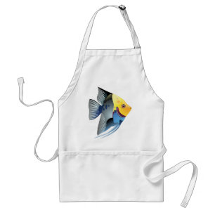 Tablier poissons tropicaux
