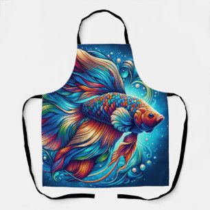 Tablier Poissons tropicaux de séenade aquatique
