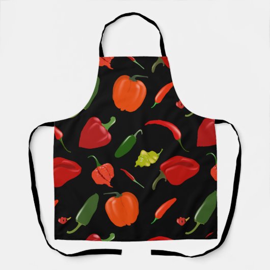 Tablier Poivrons épicés (Recto)