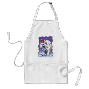 Tablier Polar Bear Christmas