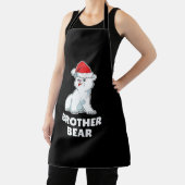 Tablier Polar Bear Christmas - Xmas Brother Gift (Insitu)