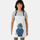 Tablier Police à chiens (Insitu)