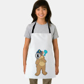 Tablier Police de l'ours Verre de nivellement (Insitu)