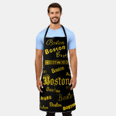 Tablier Polices jaunes de Boston (Porté)