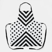 Tablier Polka Abstraite (Recto)