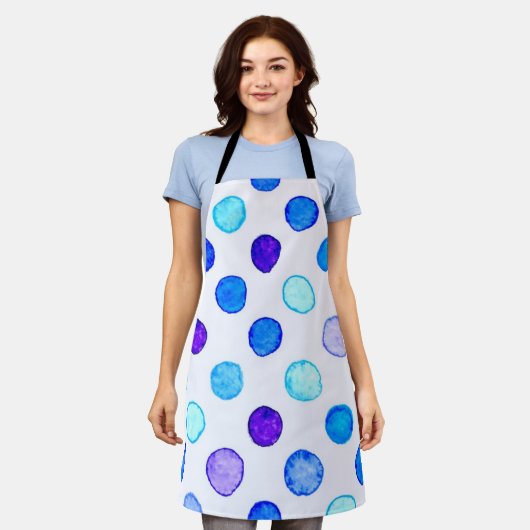 Tablier Polka dot (Porté)