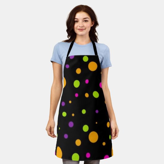 Tablier Polka dot (Porté)