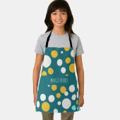 Tablier Polka Dot Circles Pastel Motif (Insitu)