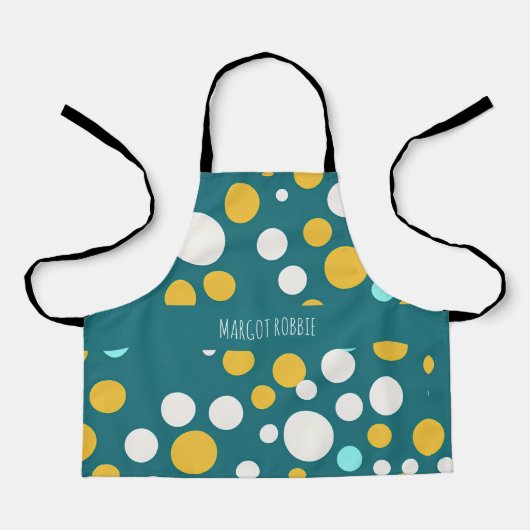Tablier Polka Dot Circles Pastel Motif (Recto)