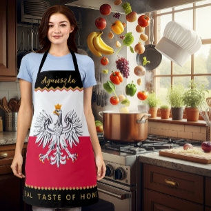 Tablier Pologne Chefs Apron, pavillon polonais Apron