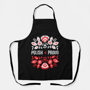 Tablier Polonaise et Fleurs Fières Pologne Polska