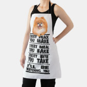 Tablier Poméranien Chaque Snack Que Vous Faites (Insitu)