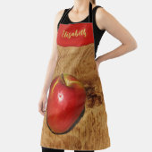 Tablier pomme, nourriture, cuisine, plateau, décoration de (Insitu)