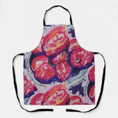 Tablier Pommes Abstraites (Recto)