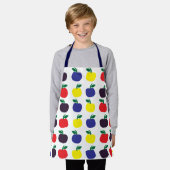 Tablier Pommes colorées Fruits Enfants (Porté)