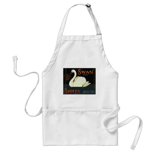 Tablier Pommes de marque de cygne (Devant)