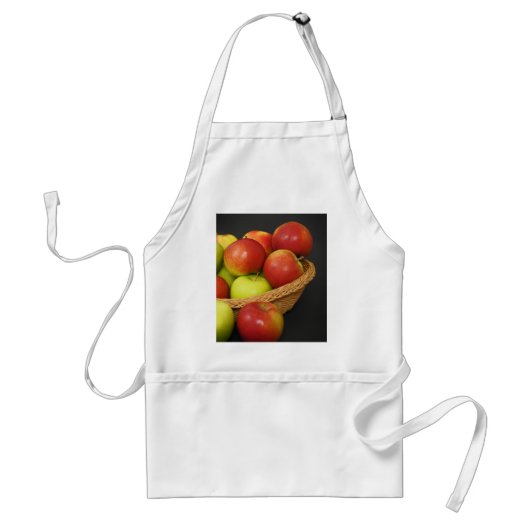 Tablier Pommes rouges et vertes (Devant)