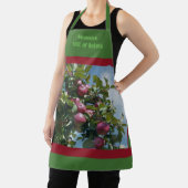 Tablier Pommes Rouges Sur L'Arbre Pays Personnalisé (Insitu)