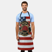 Tablier Pompier Secourt incendie Département USA Drapeau p (Porté)