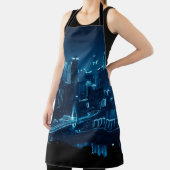 Tablier Pont et l'architecture urbaine de ville la nuit à (Insitu)