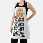 Tablier Poodle Cockerpoo Chaque Snack Que Vous Faites Apro (Insitu)