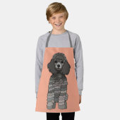 Tablier Poodle Dog Pet Kids (Porté)