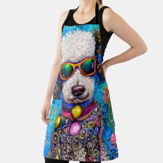 Tablier Poodle en style (Insitu)