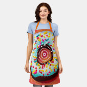 Tablier Pop Art Donut (Porté)