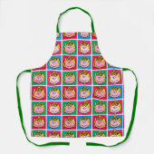 Tablier Pop Art Sally | Mod pour vous Motif (Recto)