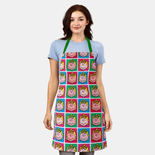 Tablier Pop Art Sally | Mod pour vous Motif (Porté)