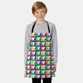 Tablier Pop Art Snoopy Lips | Mod pour vous Motif (Porté)