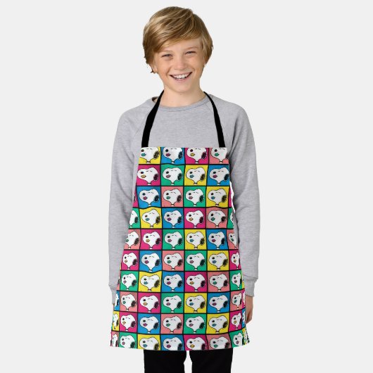 Tablier Pop Art Snoopy Lips | Mod pour vous Motif (Porté)