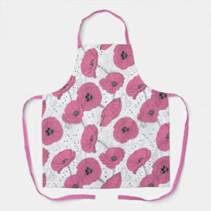 Tablier Poppies roses