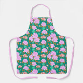 Tablier Populaire Élégant Floral (Recto)