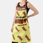 Tablier Porc BBQ Grill Aprons Chef, C'est trop de bacon (Insitu)