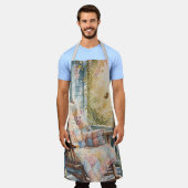 Tablier Porche confortable avec courtepointe et charme de (Porté)