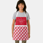 Tablier Porte-bébé classique à platine personnalisée (Insitu)