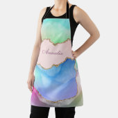 Tablier Porte d'aquarelle Pastel personnalisée (Insitu)