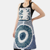 Tablier Porte d'impression classique de l'ornement floral (Insitu)