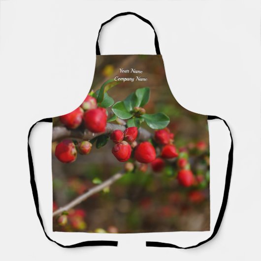 Tablier Porte rouge à ressort (Recto)